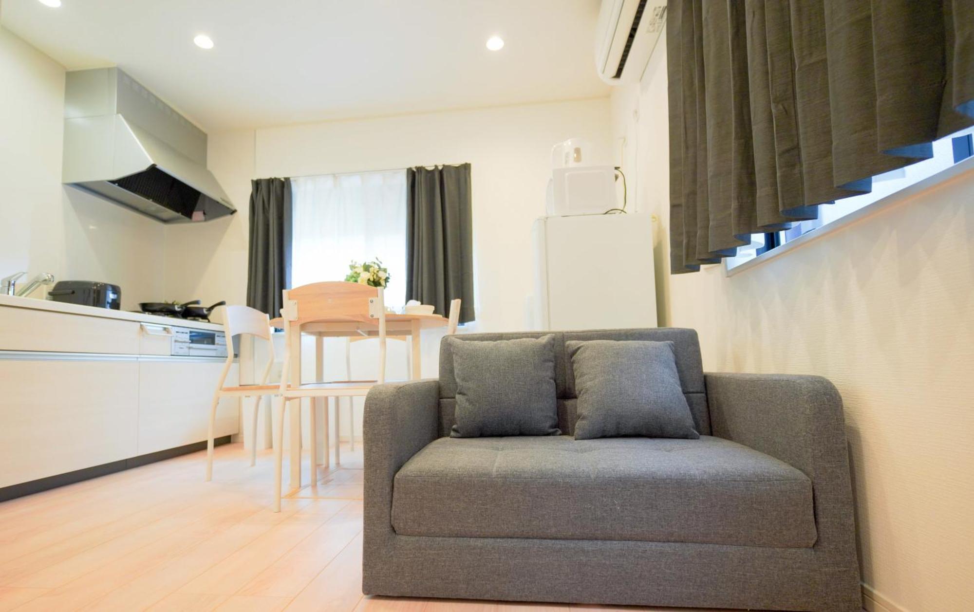 公寓 White Color New Design 5ppl Funny Play House 2ldk 大阪